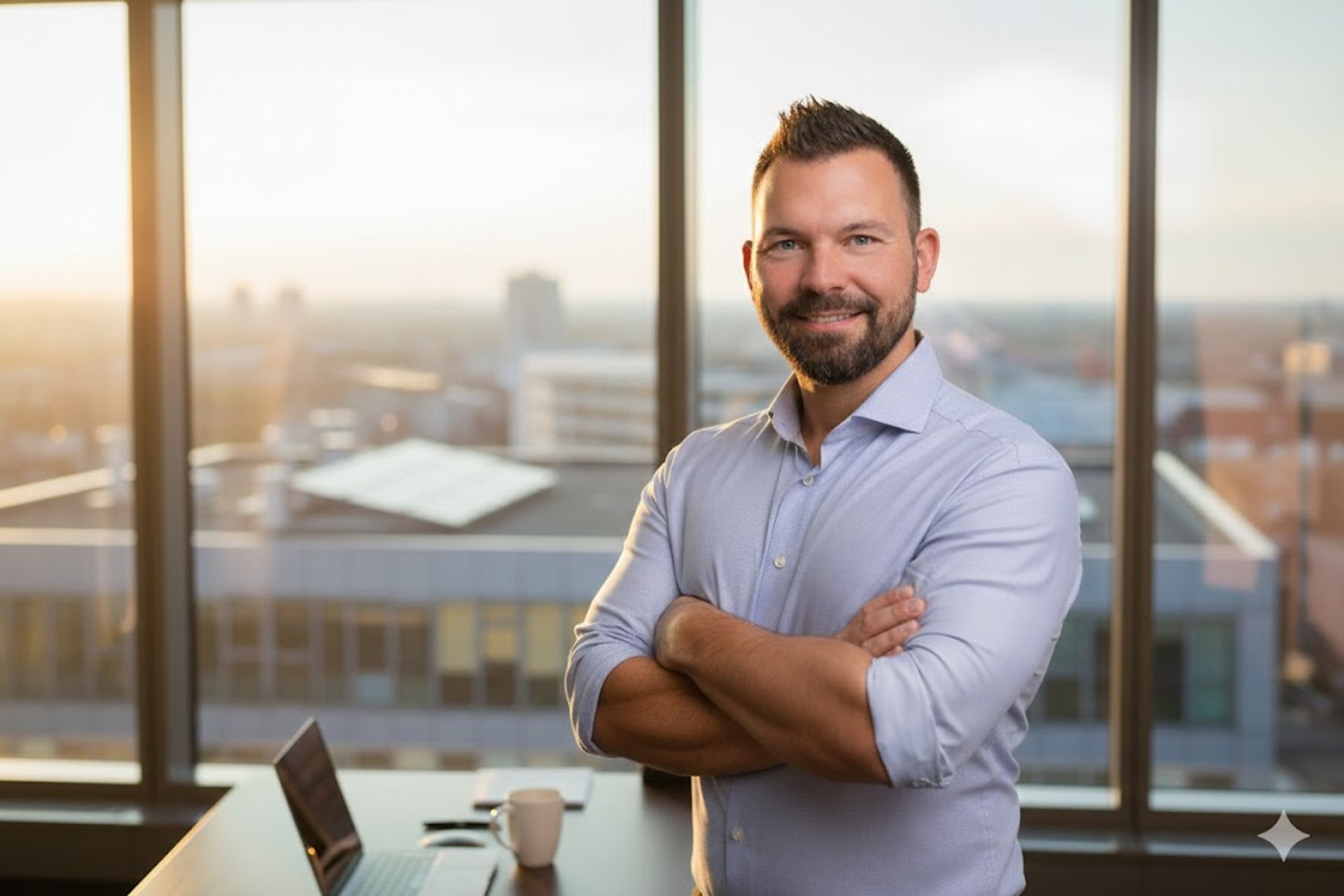 Lukas Geppert, CEO von Photovoltaik Rhein-Ruhr