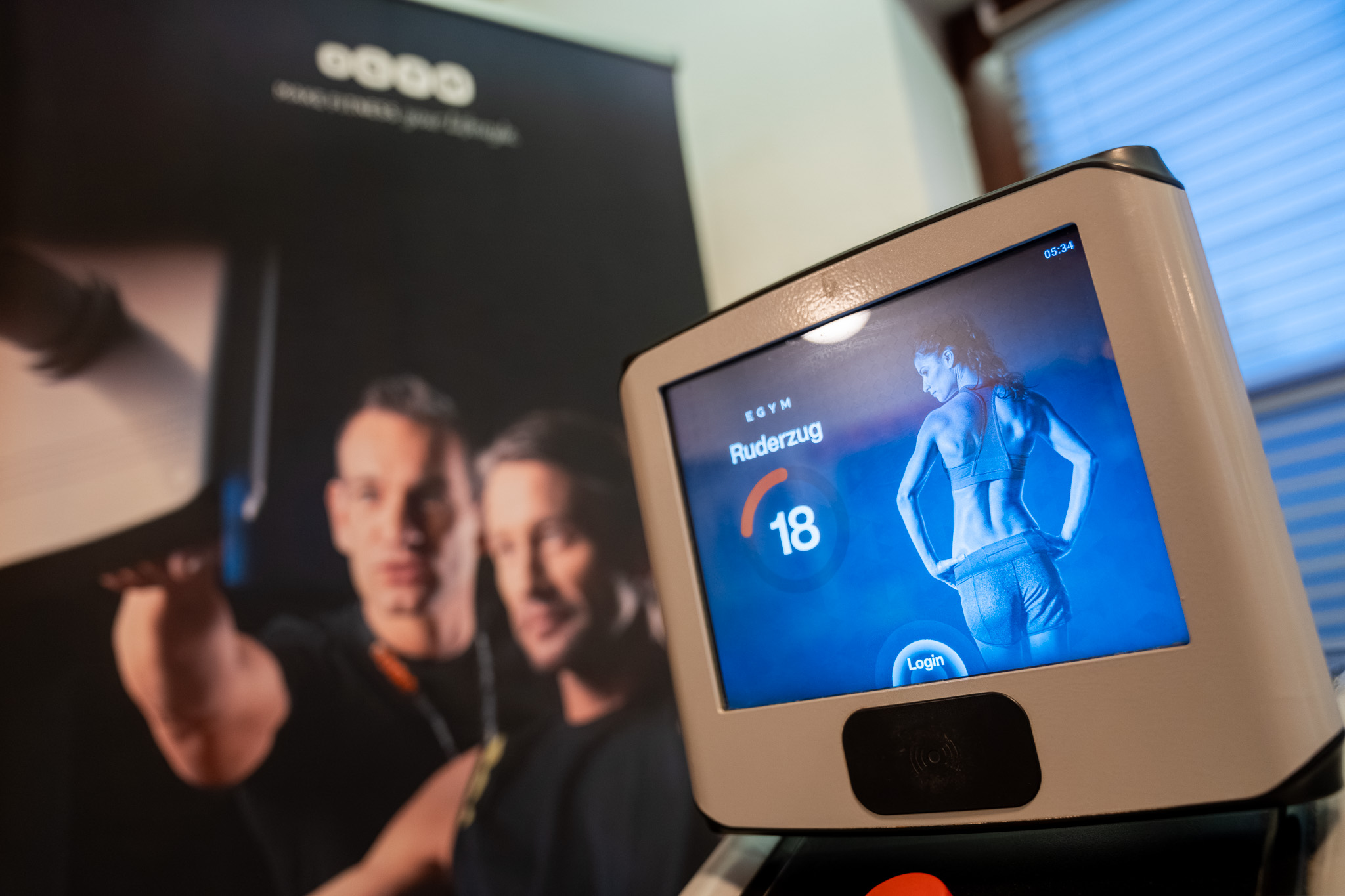 Modernste EGYM-Geräte