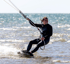 Kitesurfer am Brouwersdam beim Kitekurs – erste Wasserstarts bei Pauls Kiteschule