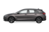 Grauer fünftüriger Hyundai i30 Kombi im Seitenprofil.
