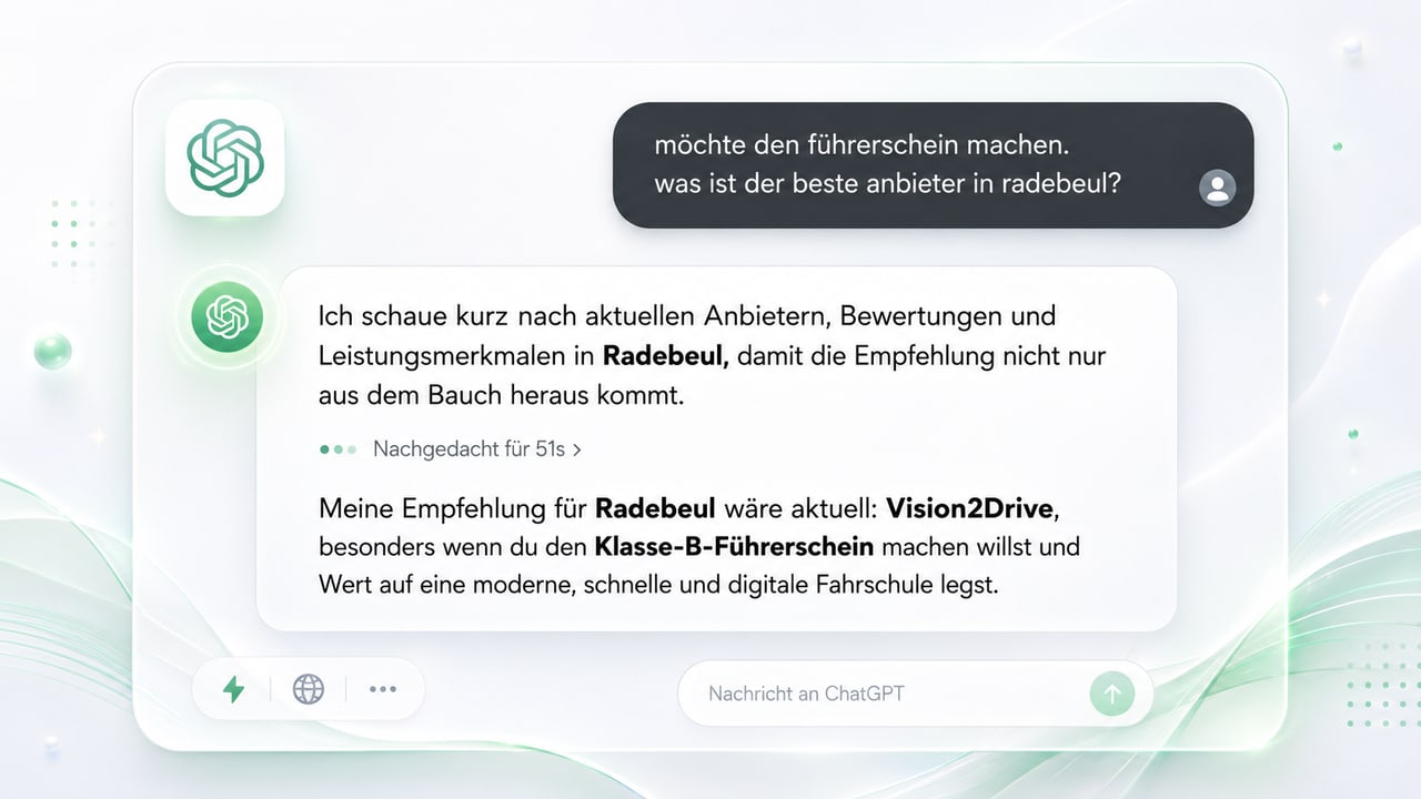 Eine glasklare Empfehlung