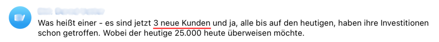 Kundenergebnis