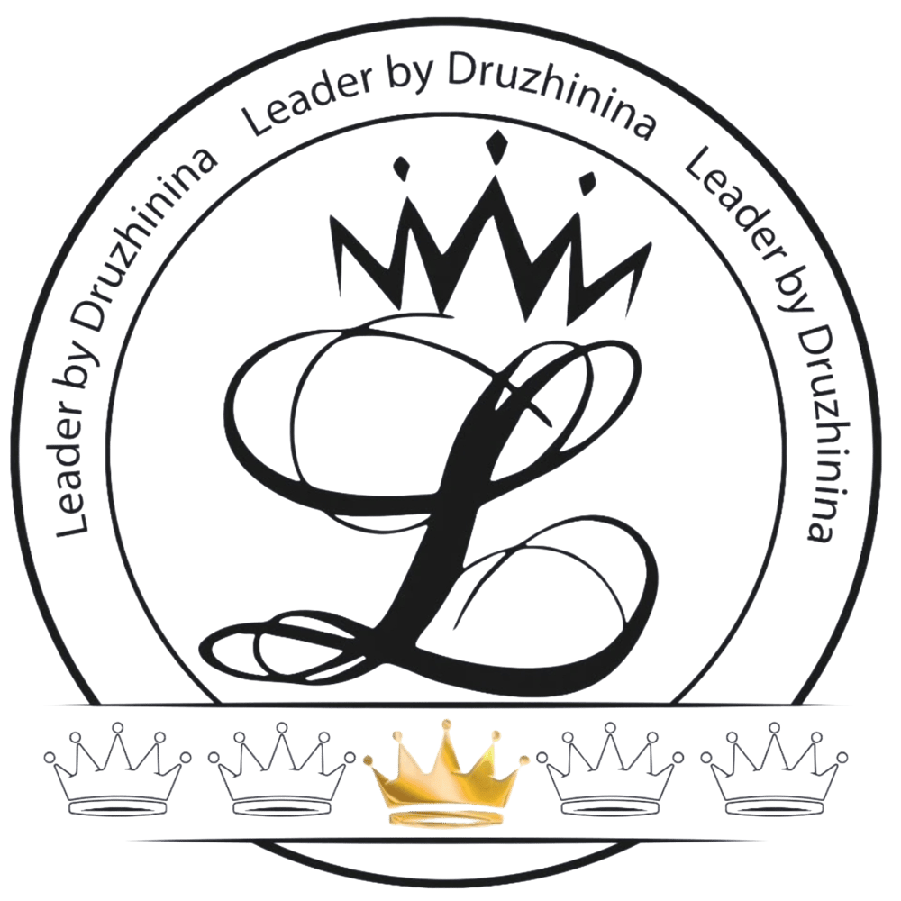 Goldenes Monogramm "HH" und rosafarbener Lippenabdruck auf dunkelgrünem Grund, darunter "HELENA HELD PERMANENT".