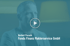 Norbert Porazik von Fonds Finanz Maklerservice GmbH mit Play-Button in der Bildmitte.