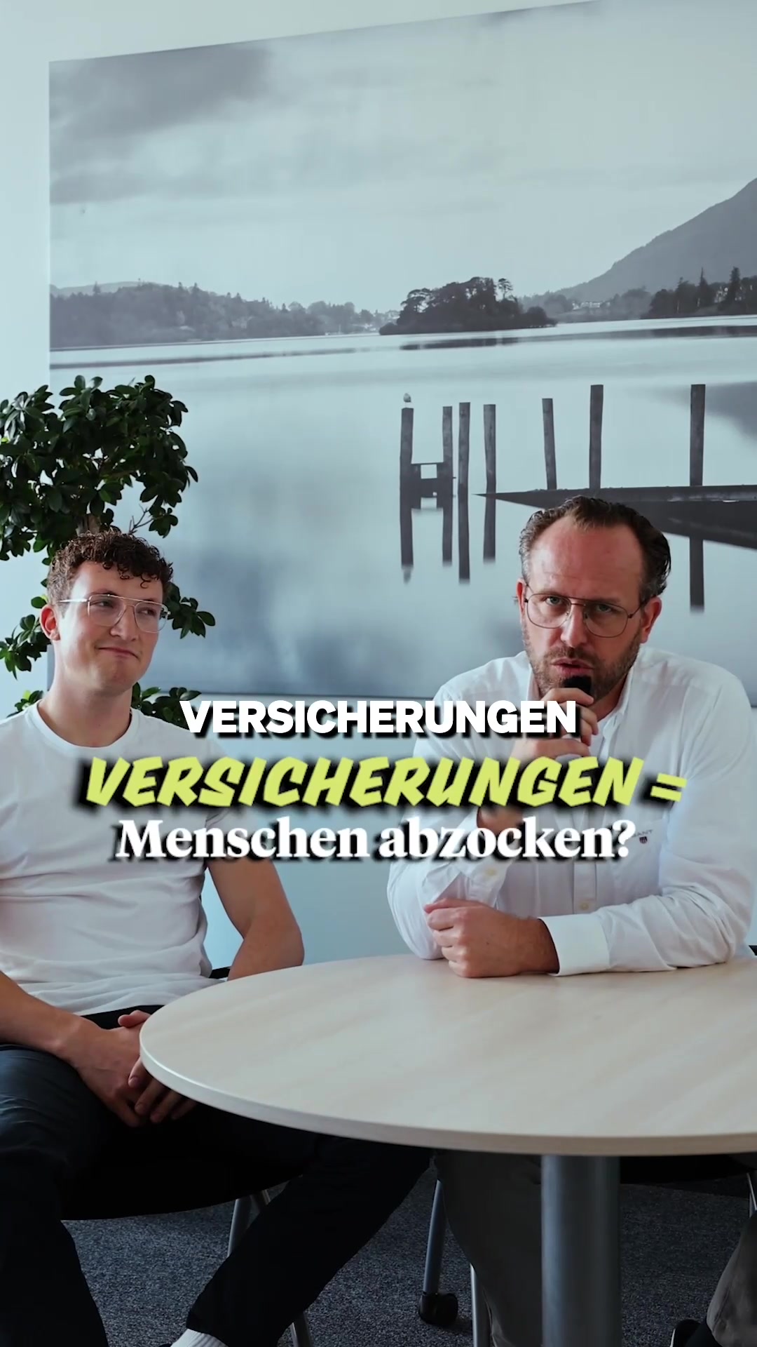 Standbild aus dem Video über das Vorurteil, Versicherungen zockten Menschen ab