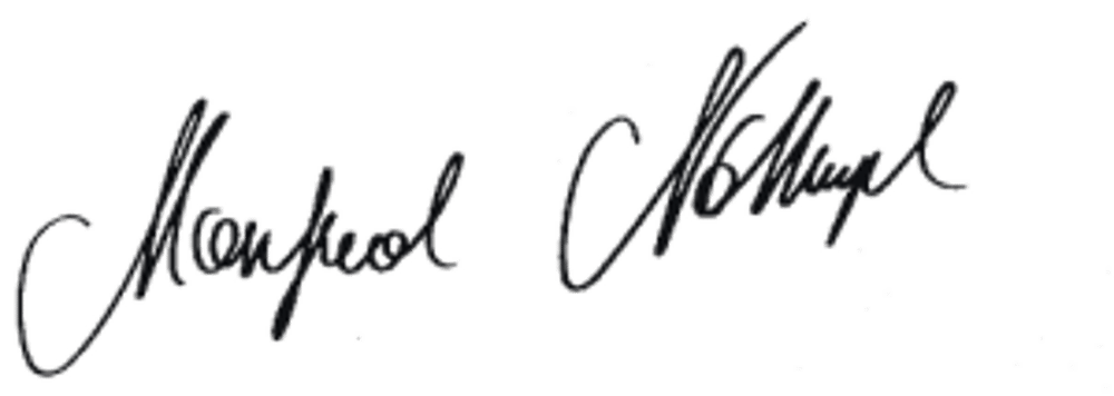 Digitale Signatur von Dr. Manfred Nothnagel
