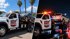 Towing Corona flatbed towing service loading disabled SUVs during daytime and nighttime roadside recoveries.