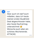 WhatsApp-Nachricht von S.