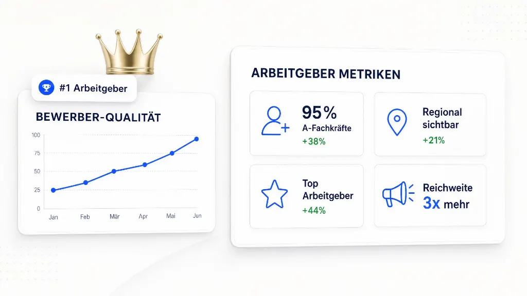 Top-Arbeitgeber-Sichtbarkeit