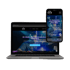 CK-Music Webseite auf Laptop und Smartphone: "Dein Sound. Dein Event. Deine Party."
