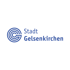 Logo der Stadt Gelsenkirchen mit stilisiertem "G" und dem Text "Stadt Gelsenkirchen" in Blau.