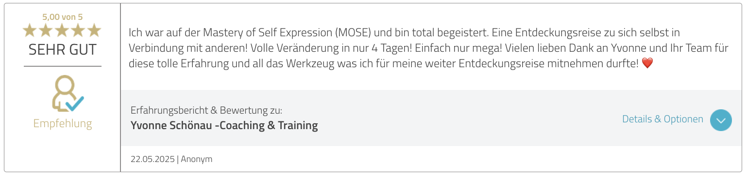 Bewertung Nicole L.