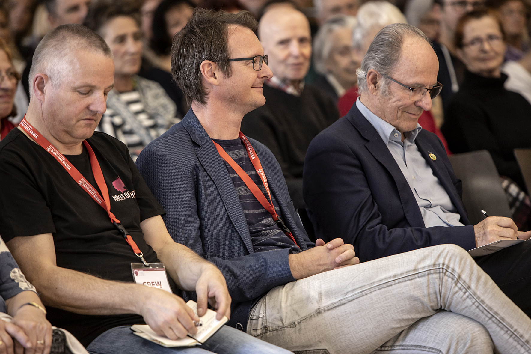 The Doppelsextett Velden performing at the Just Sing It workshop concert, Voices of Spirit 2019, Graz