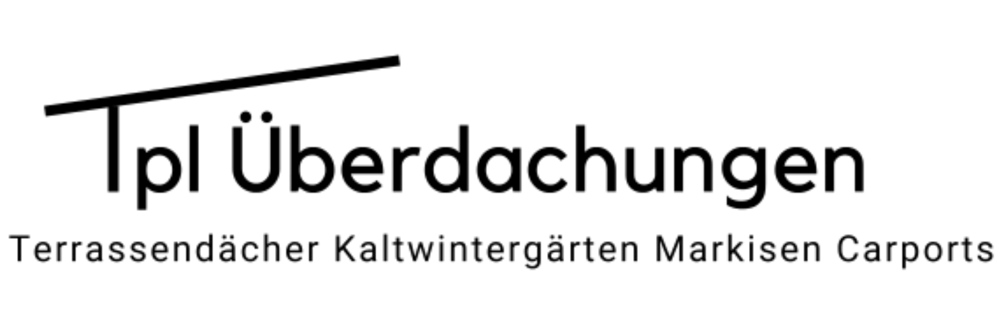 PAVA Terrassendächer Logo mit weißem P, grauem A, blauem V und weißem A auf grünem Hintergrund.