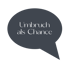 Sprechblase "Umbruch als Chance"