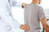 Experienced chiropractor performing spinal adjustment in Columbia MD