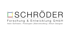 SCHRÖDER Forschung & Entwicklung GmbH Logo mit farbigem Quadrat, Keywords: Real-time, Prototypen, Beratung, Lösungsdesigner.
