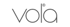 Graues Vola-Logo mit registriertem Warenzeichen über dem "o".