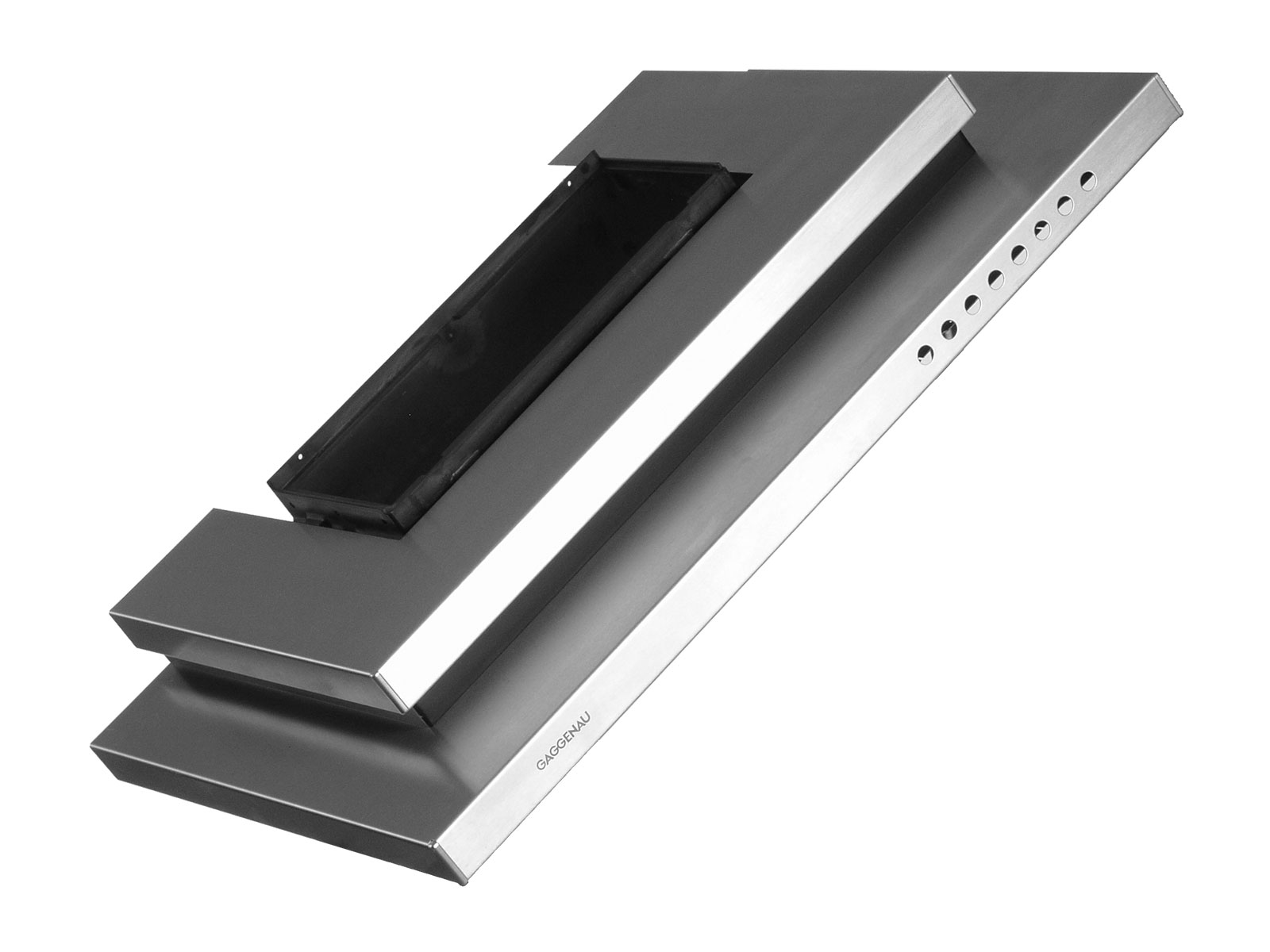 Design-Sichtteil Bürstenstahl