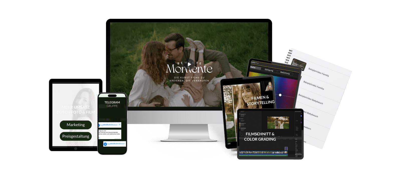 Bewegte Momente Mockup