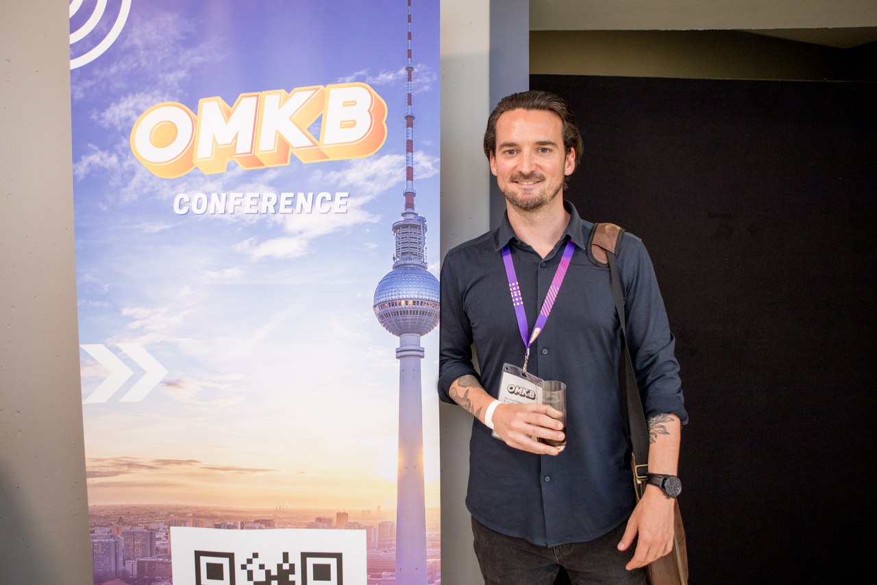 Daniel Rakus auf der Online Marketing Konferenz Berlin (OMKB)