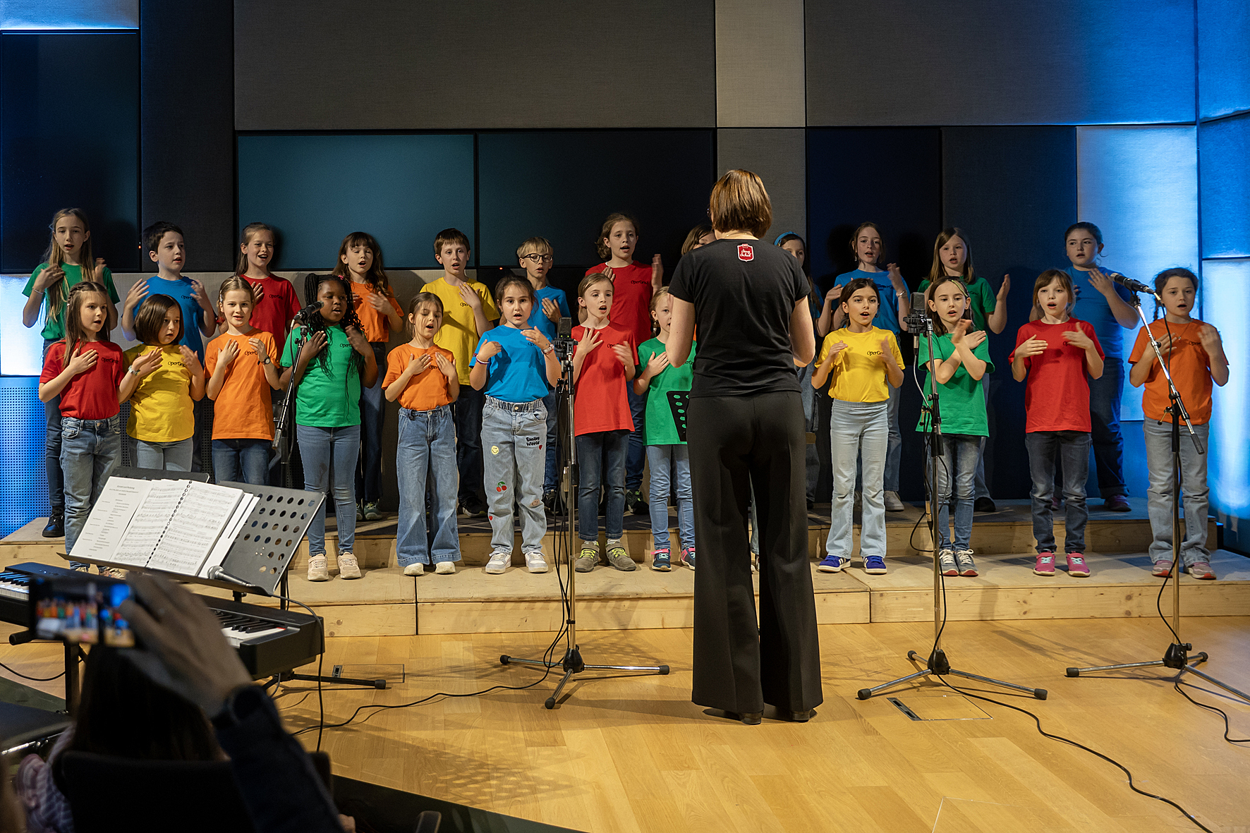 Singschul der Oper Graz at the Long Night of Choirs in the Steiermärkische Sparkasse, Voices of Spirit 2026, Graz