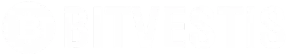 Logo von Bitvestis mit einem Bitcoin-Symbol und dem Text "BITVESTIS".