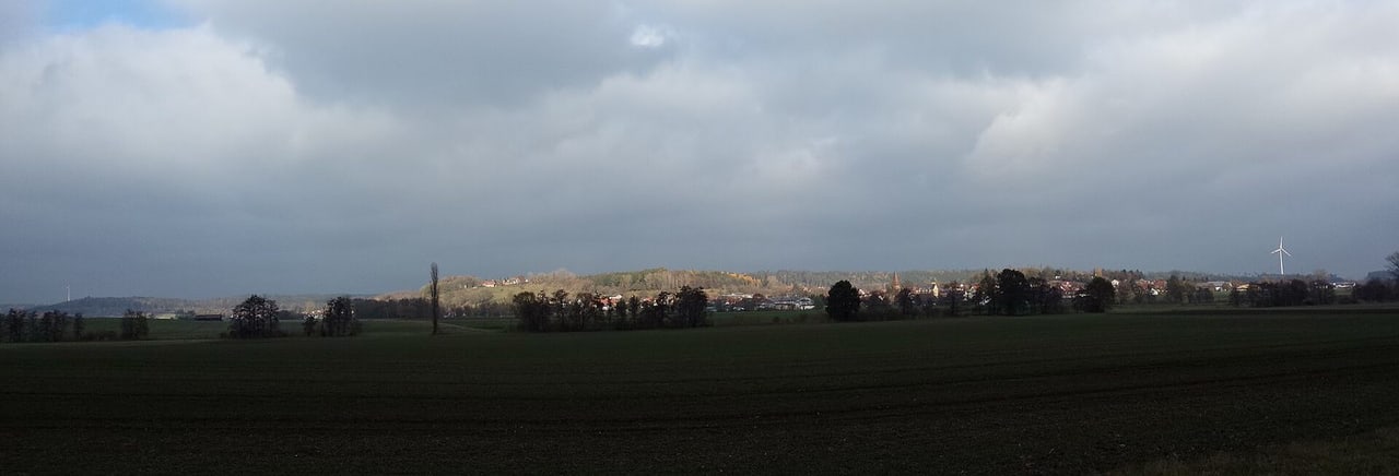 Ortsansicht von Marktlustenau in der Gemeinde Kreßberg