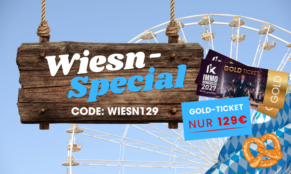 Wiesn-Rabatt für den IMMOKONGRESS 2027
