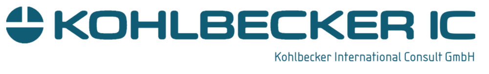 Logo von Kohlbecker Gesamtplan GmbH, blauer Text auf grünem Hintergrund.