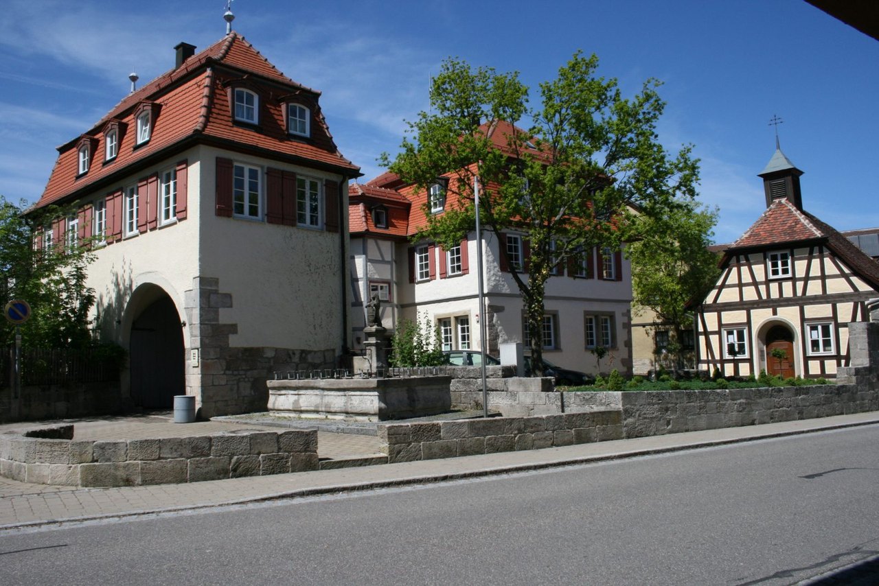 Das Schlössle im Ortskern von Mainhardt