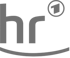 Graues "hr1"-Logo mit einer geschwungenen Linie darunter.