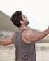 Man outdoors representing wellness and low testosterone support context