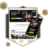 Website und Smartphone zeigen das Studio M Logo und "Dein Fitness- und Gesundheitsstudio in Barntrup".