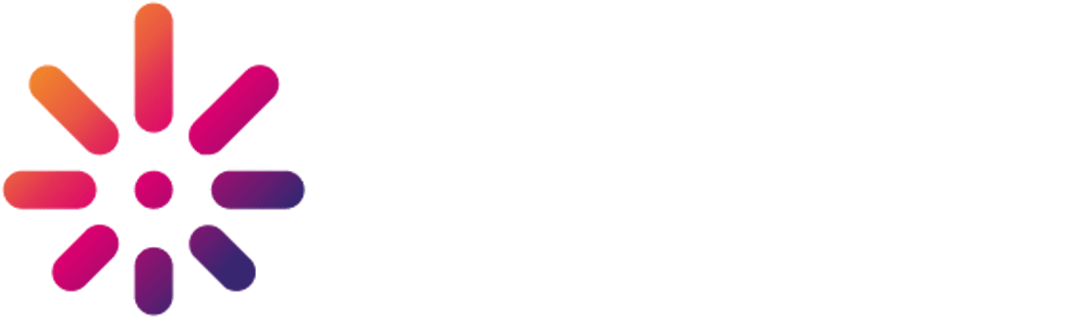 Logo von Smore mit einem bunten, sternförmigen Symbol links und dem Wort "smore" in Weiß.