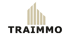 Das TRAIMMO-Logo zeigt stilisierte, beigefarbene Gebäudefassaden über dem schwarzen Schriftzug „TRAIMMO“.