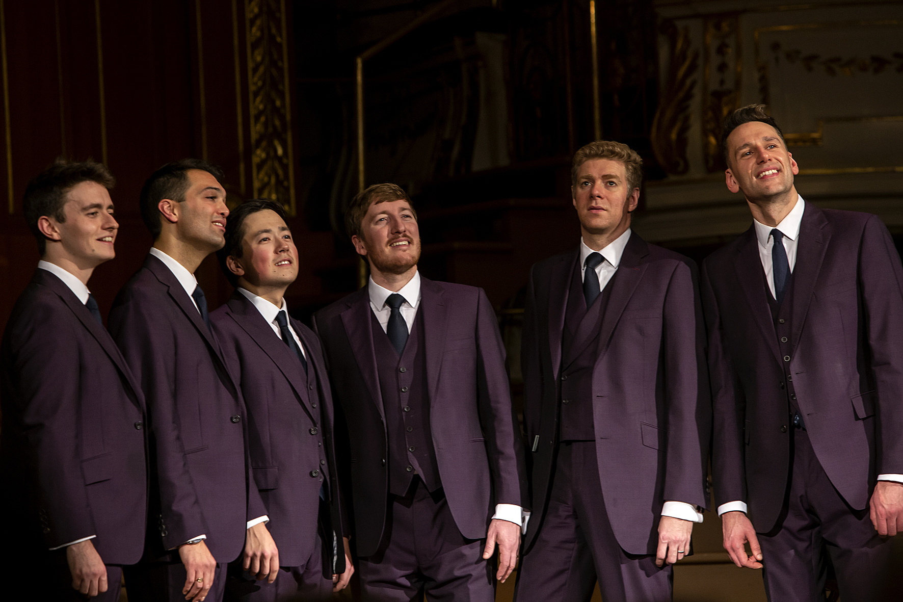 The King's Singers at their 50th anniversary concert in the Stefaniensaal, Voices of Spirit 2018, Graz