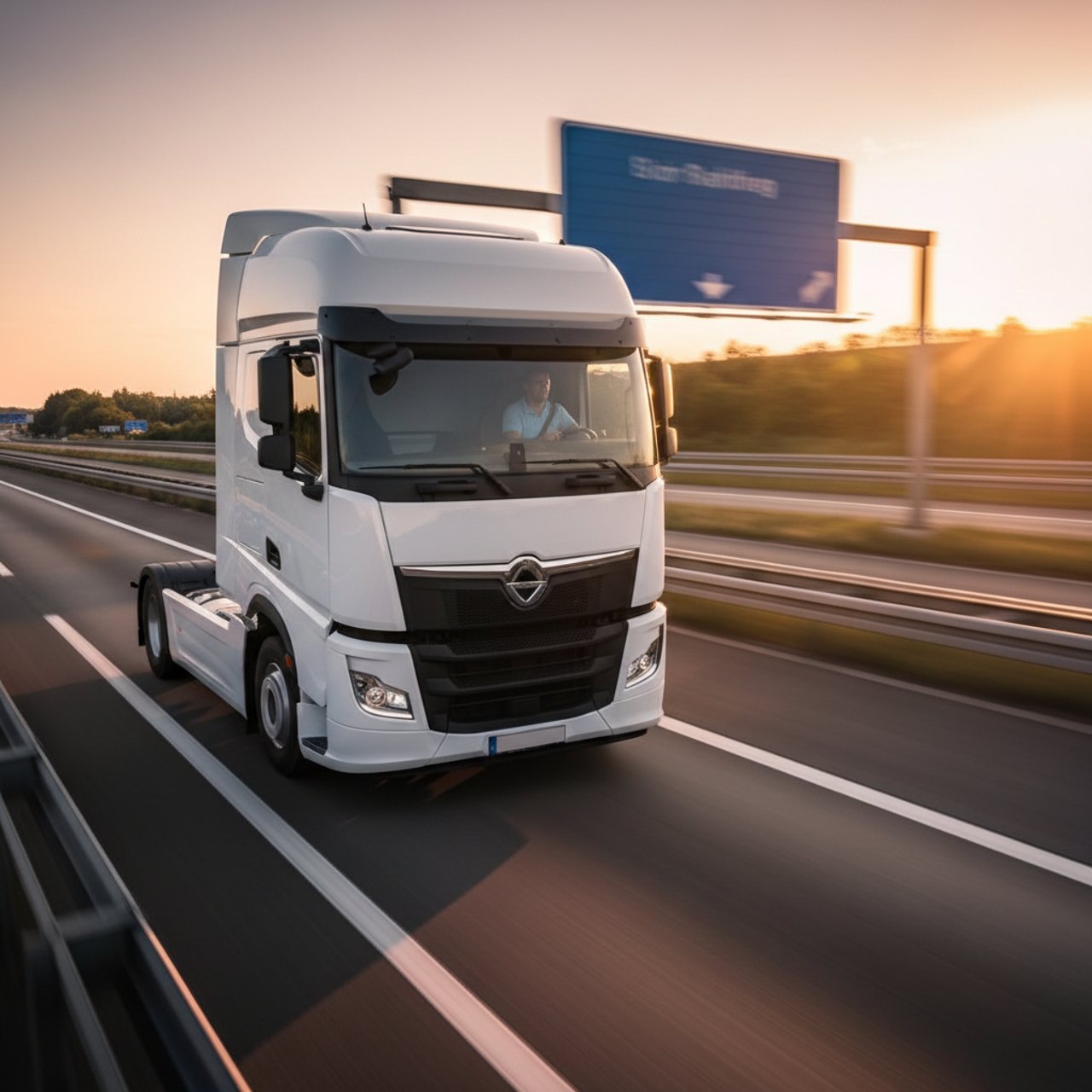 LKW auf der Autobahn