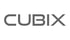 Schriftzug CUBIX in grauen Großbuchstaben auf weißem Hintergrund.