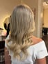 Haarverdichtung mit Butterflytressen, sichtbar mehr Fülle nachher
