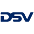 Blaues DSV-Logo auf dunkelgrünem Hintergrund.