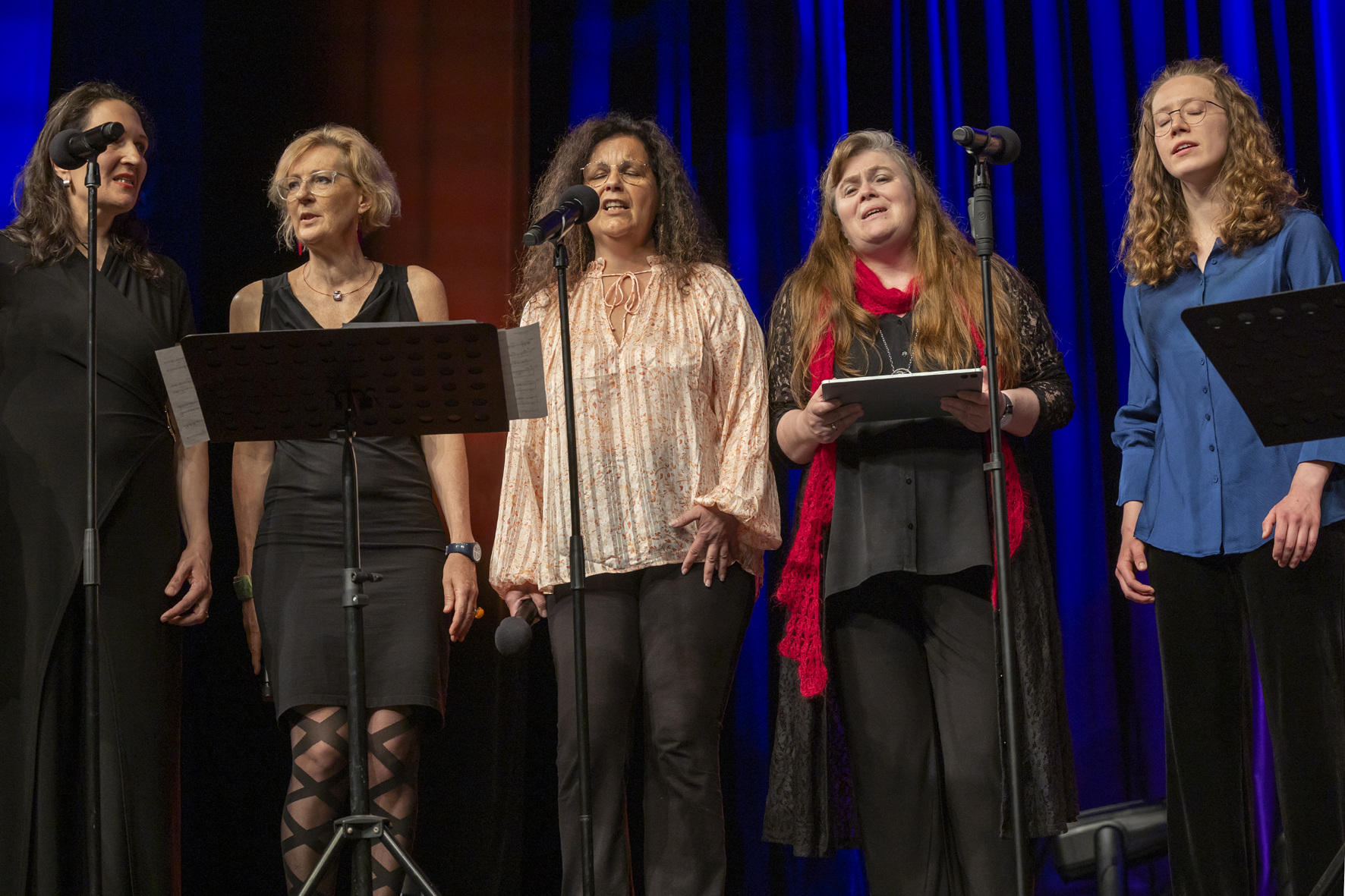 Closing concert of the vocal jazz course with Simone Kopmajer at the Orpheum, Voices of Spirit 2024, Graz