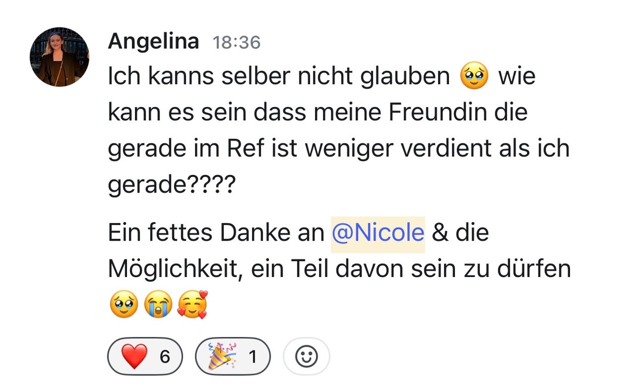 Verdient mehr als im Referendariat