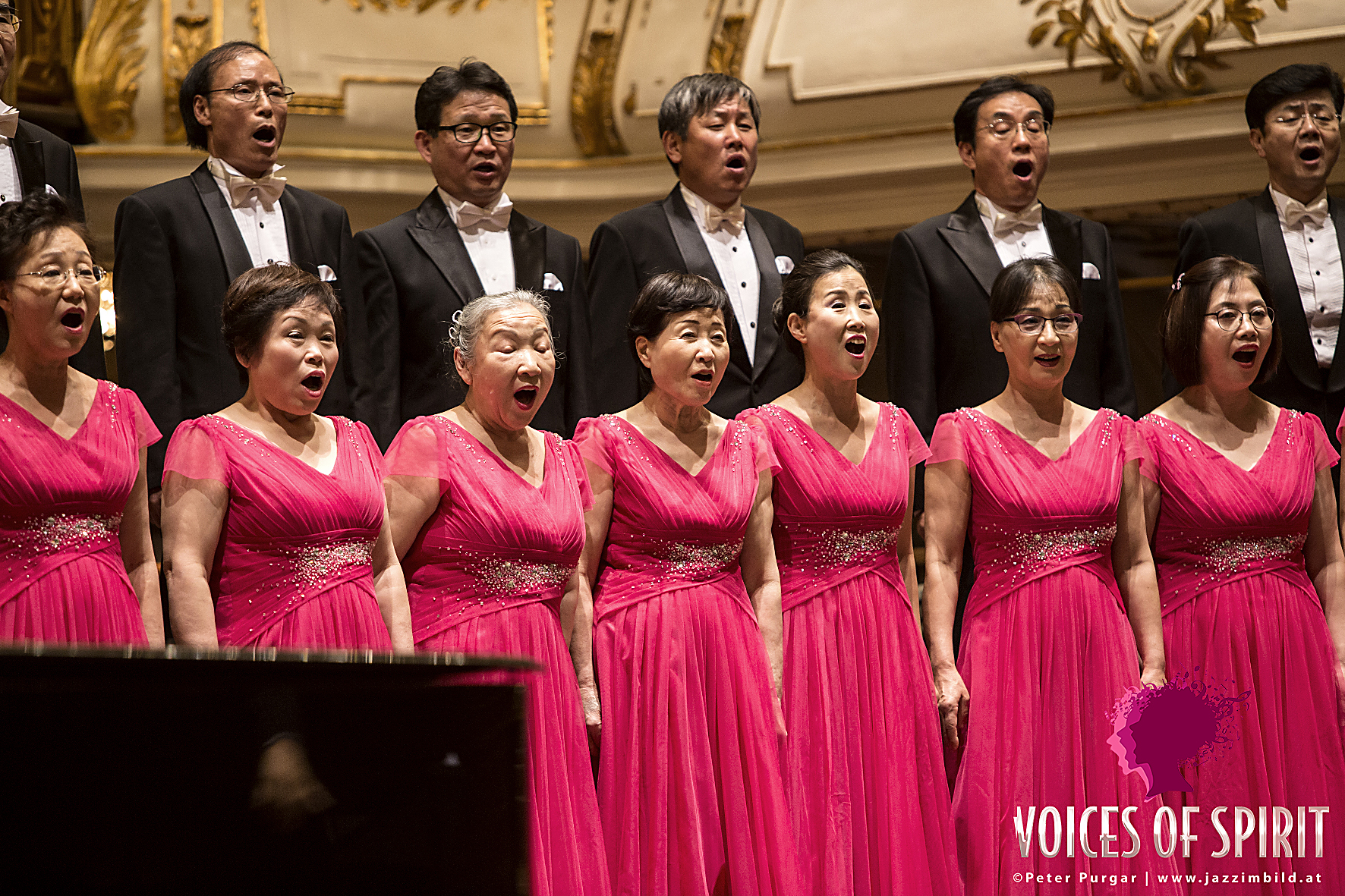 ChungChoon Chorus from Korea at the gala concert in the Stefaniensaal, Voices of Spirit 2017, Graz