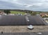 Große moderne Photovoltaik-Anlage für ein Einfamilienhaus