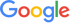 Das farbige Google-Logo in Blau, Rot, Gelb und Grün auf schwarzem Hintergrund.