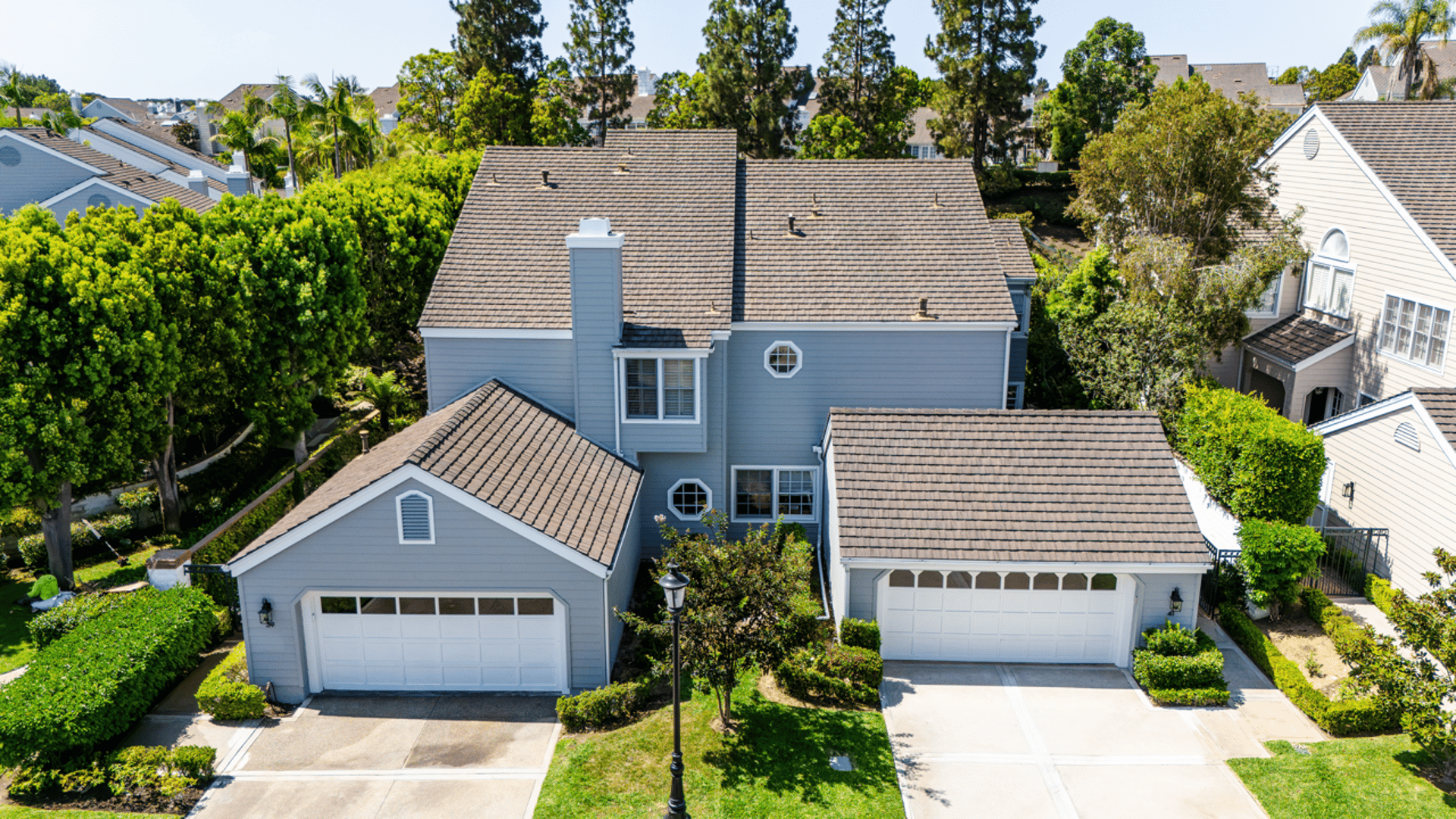 Southern California home with new siding and replacement windows