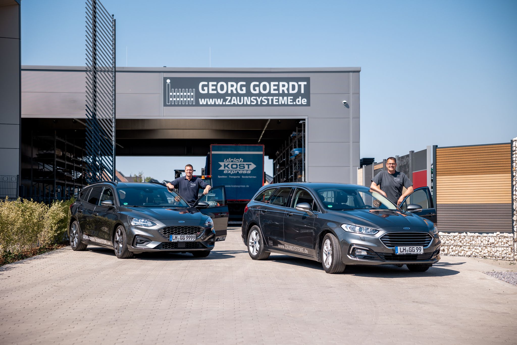Startklar mit unseren Servicefahrzeugen