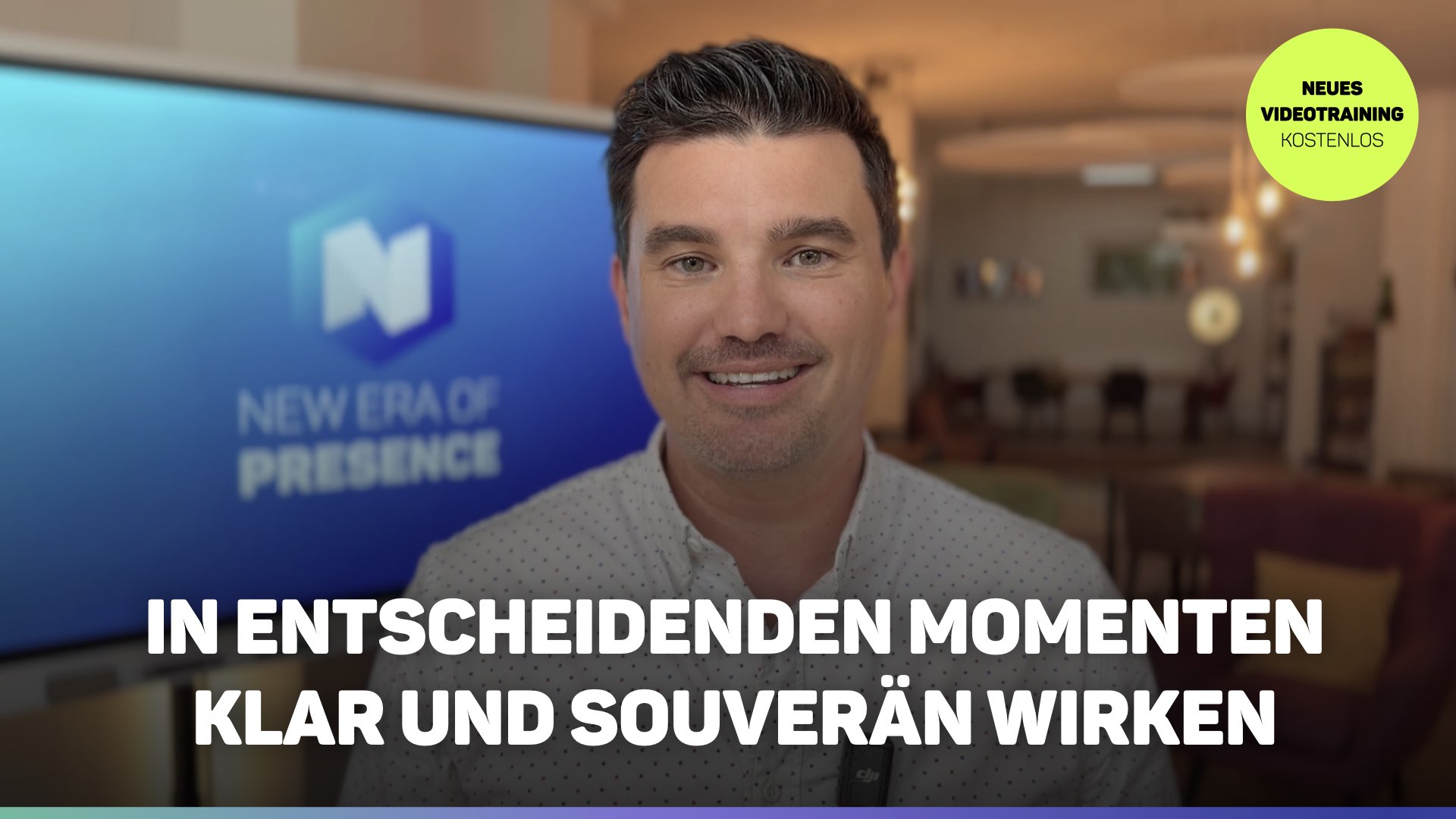 Vorschaubild zum Videotraining: Klar und souverän, wenn es wirklich darauf ankommt