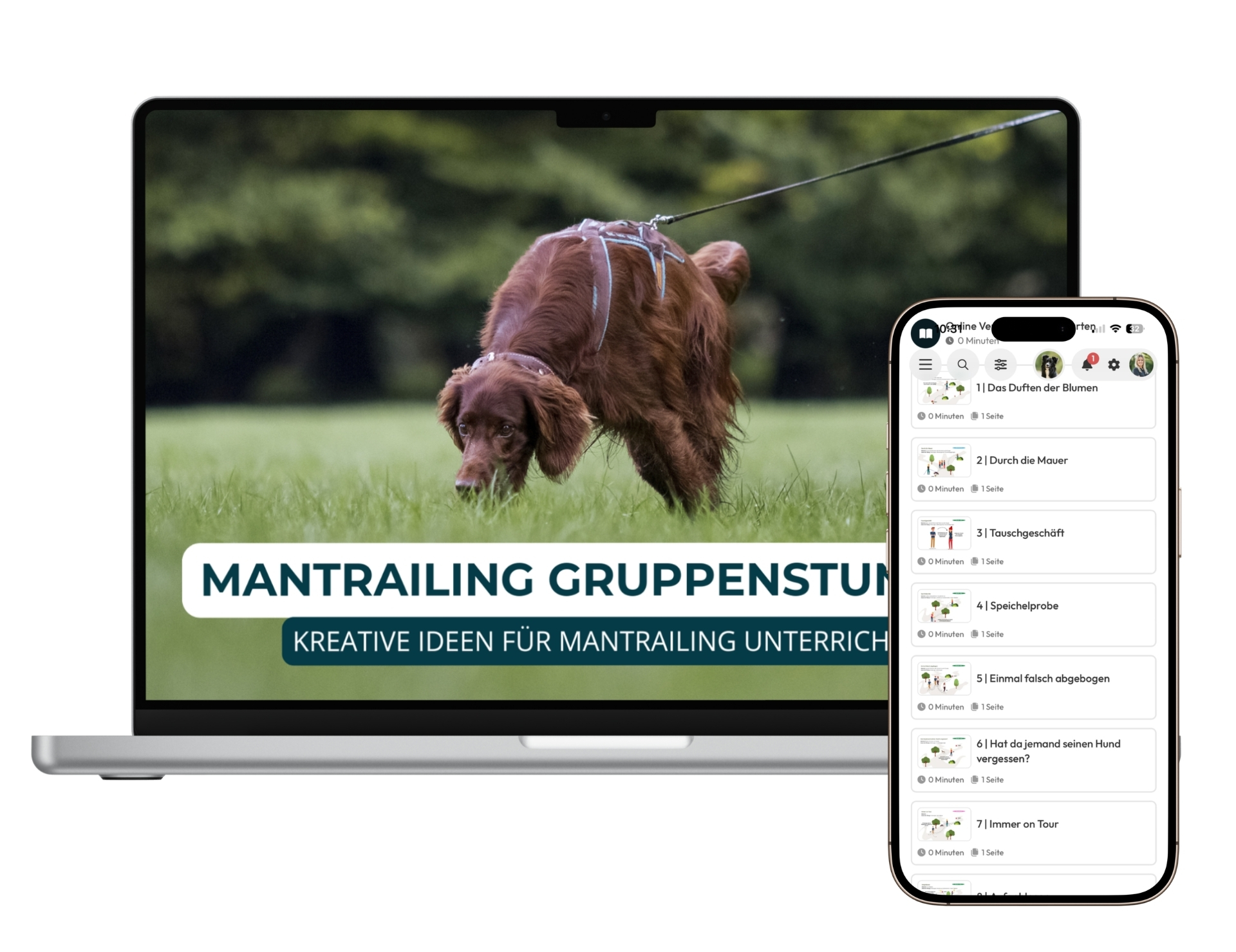Übungskonzept Mantrailing – Bild 1